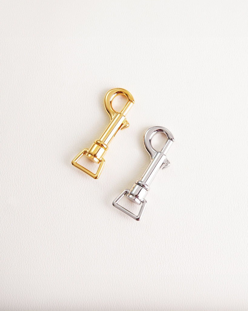 Stainless Steel Heavy Swivel Snap Hook | Gold And Silver 2 Inner Sizes Fournituren