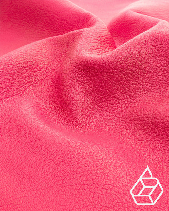 Chèvre Breteuil Collection | Shrunken Goat Leathet With A Natural Grain Fuchsia Leer