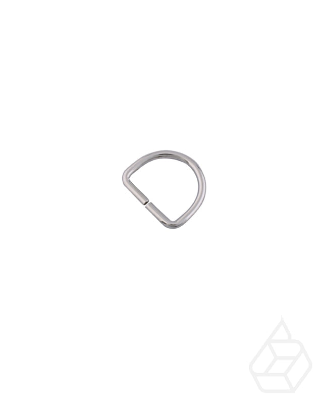 D-Ring | Nickel Finish Binnenmaat 30 8 Mm Fournituren