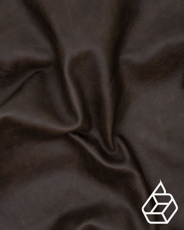 Nappa cow leather with a vintage look - Brown | Dakota Collection