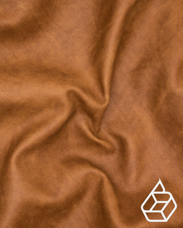 Nappa cow leather with a vintage look - Brown | Dakota Collection