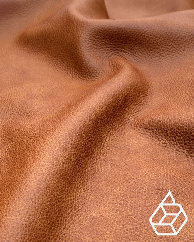Cognac Brown Natural Grain Cowhide Leather Skins. Genuine Cow Leather for  DIY Craft, Upholstery, Leather Crafting, Cut and Sew Leather Goods 