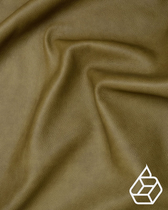 Soft and scratch resistant upholstery leather with a vintage look - Green | Kansas Collection