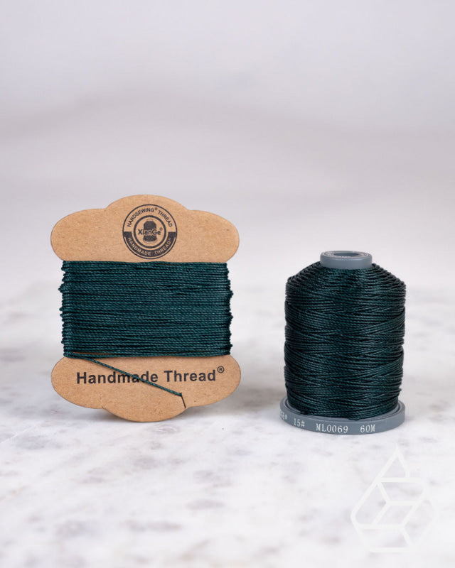 Meisi Xiange Polyester Thread 30# (0.38Mm) Ml0069 Deep Green / Mini Supplies