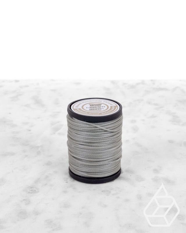 Nanmei Braid Waxed Polyester Thread | M60 (0.65 Mm) Msz801 French Gray Supplies