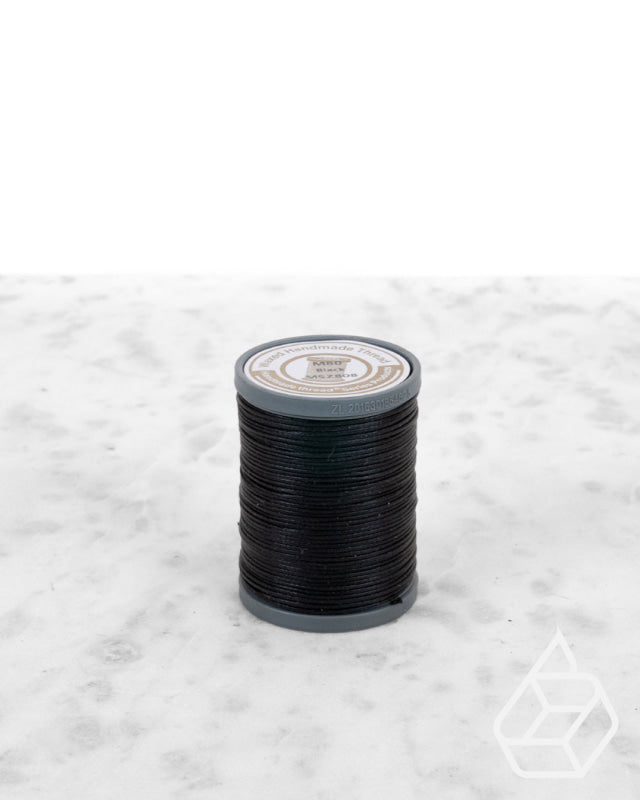 Nanmei Braid Waxed Polyester Thread | M60 (0.65 Mm) Msz808 Black Supplies