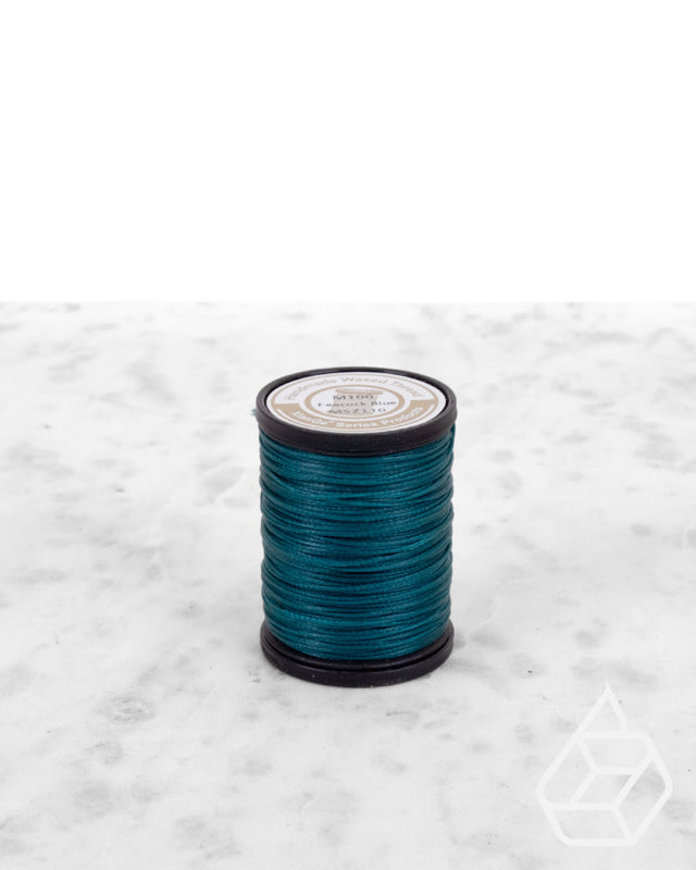 Nanmei Braid Waxed Polyester Thread | M60 (0.65 Mm) Msz810 Peacock Blue Supplies