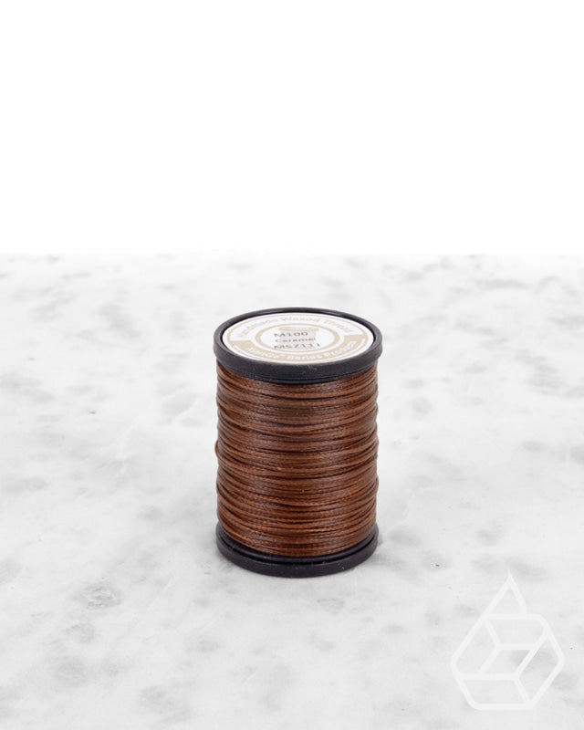 Nanmei Braid Waxed Polyester Thread | M60 (0.65 Mm) Msz811 Caramel Supplies