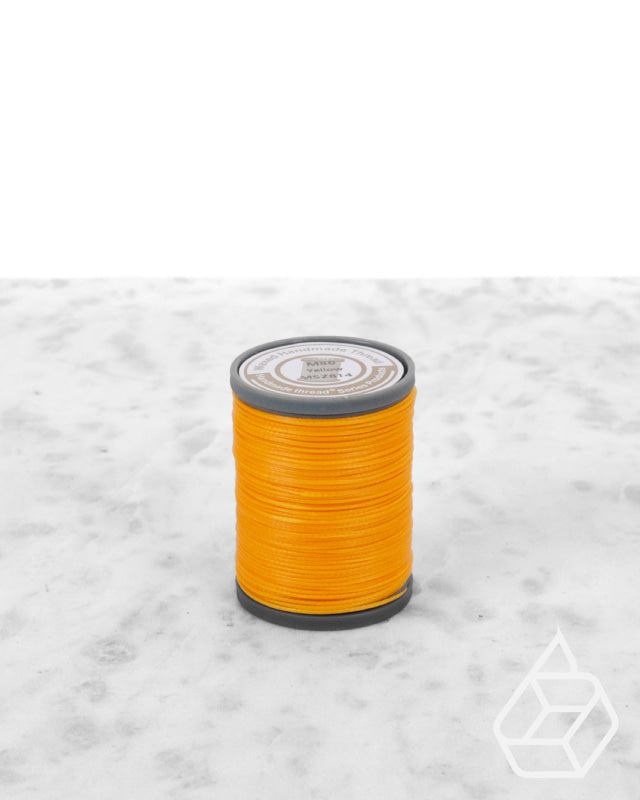 Nanmei Braid Waxed Polyester Thread | M60 (0.65 Mm) Msz814 Yellow Supplies