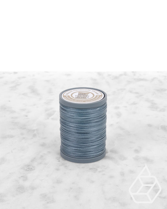 Nanmei Braid Waxed Polyester Thread | M60 (0.65 Mm) Msz815 Dark Gray Supplies