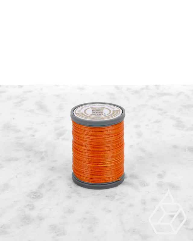 Nanmei Braid Waxed Polyester Thread | M60 (0.65 Mm) Msz816 Orange Supplies