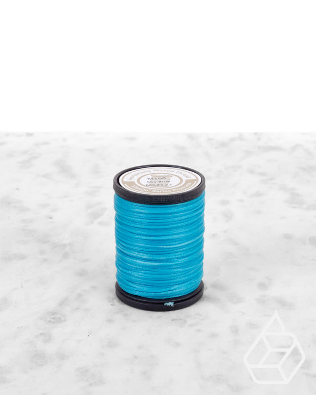 Nanmei Braid Waxed Polyester Thread | M60 (0.65 Mm) Msz822 Sky Blue Supplies