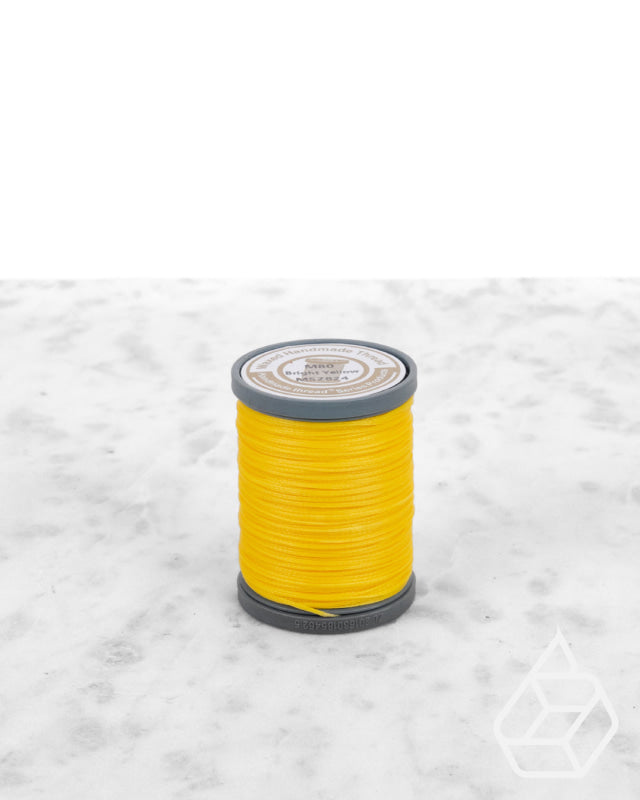 Nanmei Braid Waxed Polyester Thread | M60 (0.65 Mm) Msz824 Bright Yellow Supplies