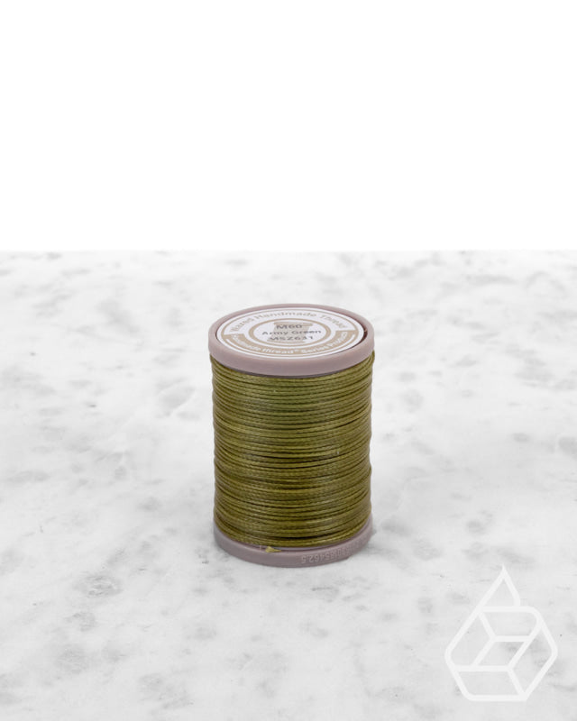 Nanmei Braid Waxed Polyester Thread | M60 (0.65 Mm) Msz831 Army Green Supplies