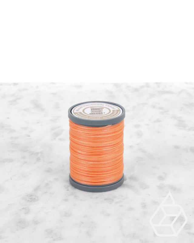 Nanmei Braid Waxed Polyester Thread | M60 (0.65 Mm) Msz847 Coral Supplies