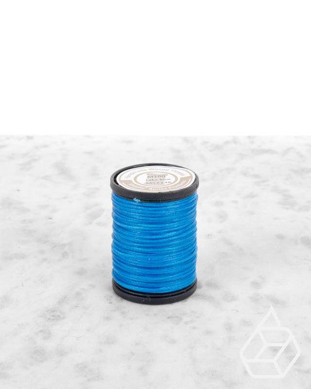 Nanmei Braid Waxed Polyester Thread | M60 (0.65 Mm) Msz848 Lake Blue Supplies