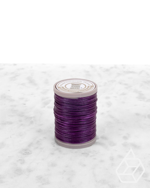 Nanmei Braid Waxed Polyester Thread | M60 (0.65 Mm) Msz854 Purple Supplies