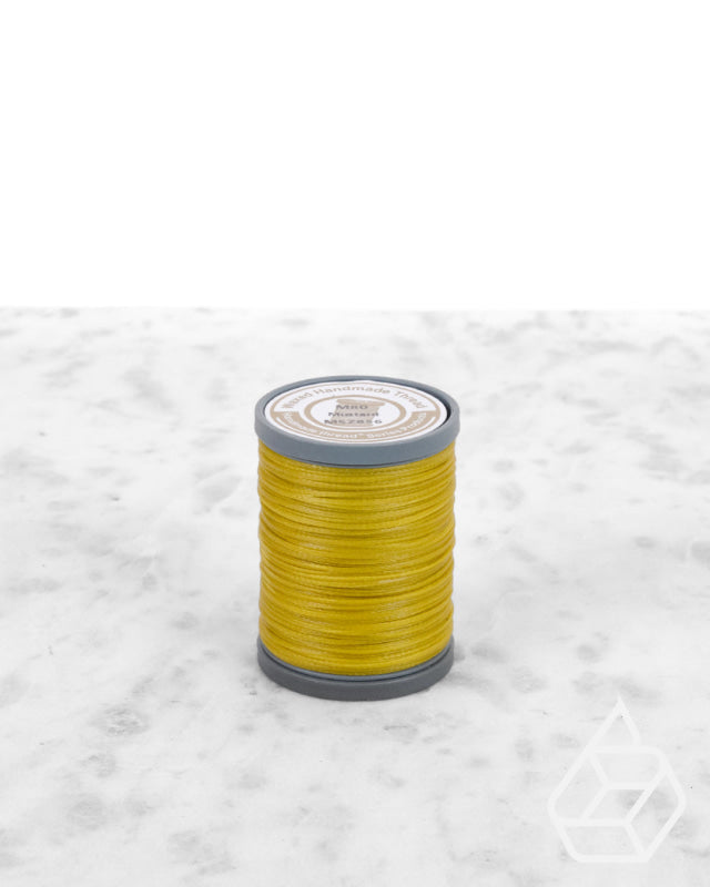 Nanmei Braid Waxed Polyester Thread | M60 (0.65 Mm) Msz856 Mustard Supplies