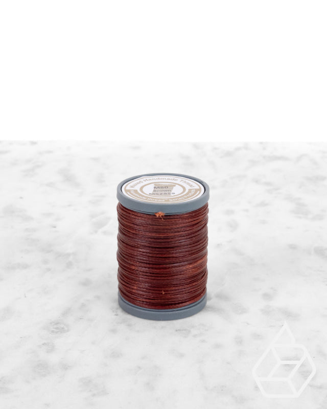 Nanmei Braid Waxed Polyester Thread | M60 (0.65 Mm) Msz859 Brown Supplies