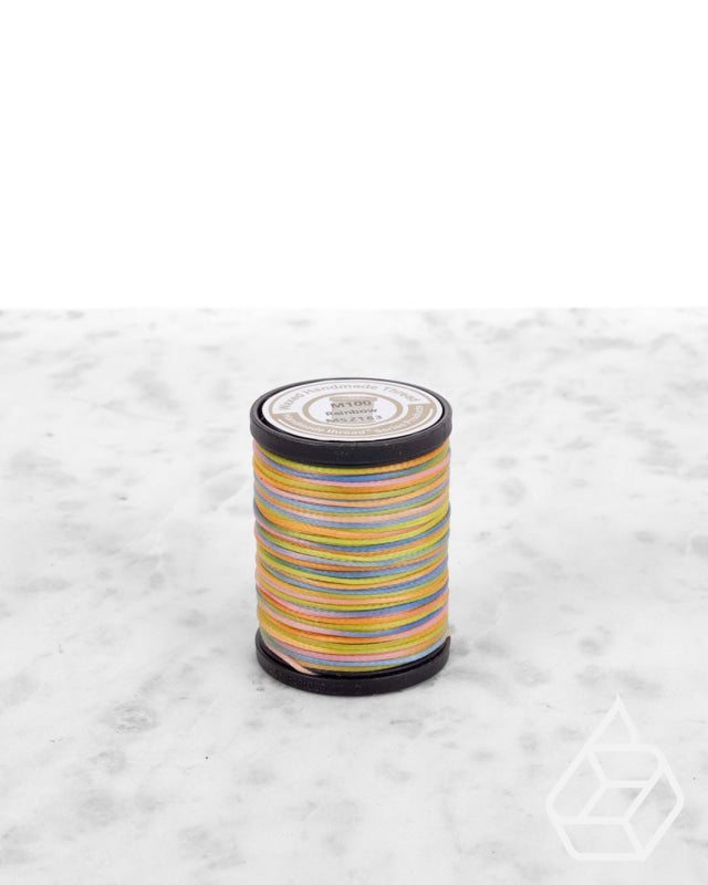 Nanmei Braid Waxed Polyester Thread | M60 (0.65 Mm) Msz863 Rainbow Supplies