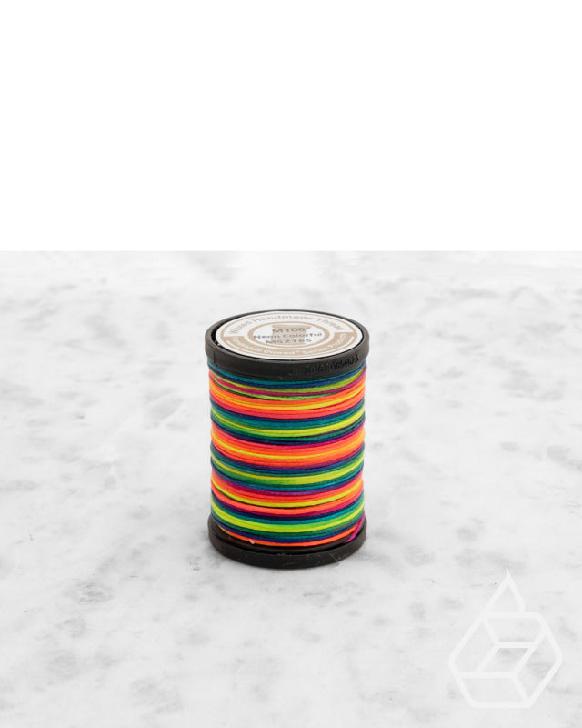 Nanmei Braid Waxed Polyester Thread | M60 (0.65 Mm) Msz865 Neon Colorful Supplies