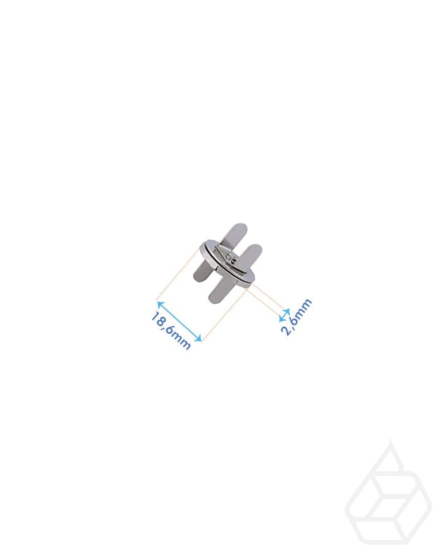 Rond Extra Dun Magneetslot | Diameter 18 6 Mm Fournituren