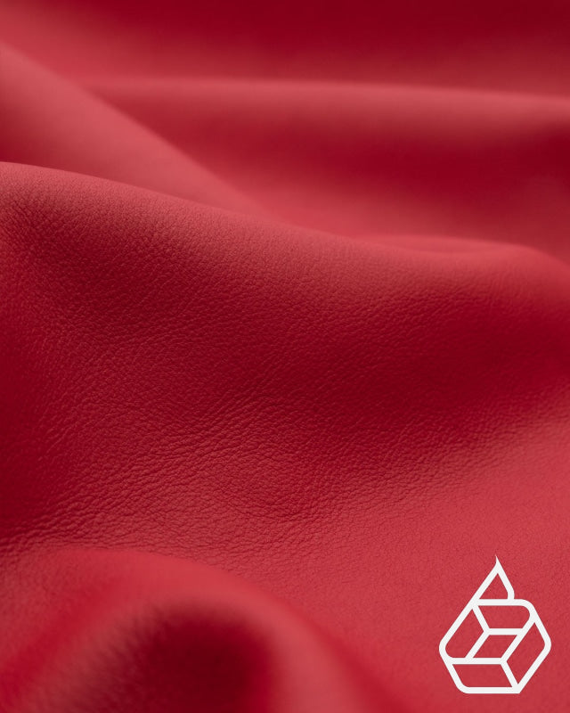 Calf leather - soft - matte - thin - Matte red | Royal Nappa Collection