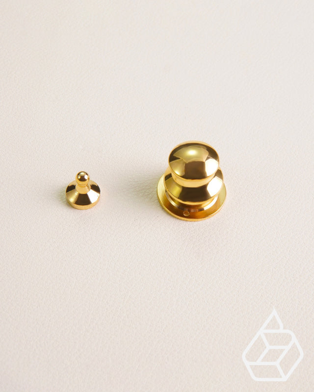 Stainless Steel Cap Spring Lock | Gold And Silver Fournituren