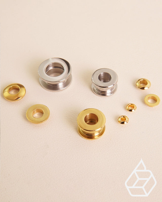 Stainless Steel Eyelet | Gold And Silver 3 Sizes Fournituren