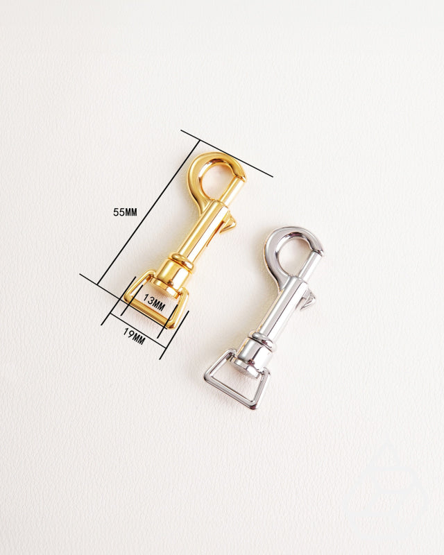 Stainless Steel Heavy Swivel Snap Hook | Gold And Silver 2 Inner Sizes Fournituren