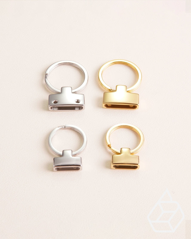 Stainless Steel Key Ring | Gold And Silver Fournituren