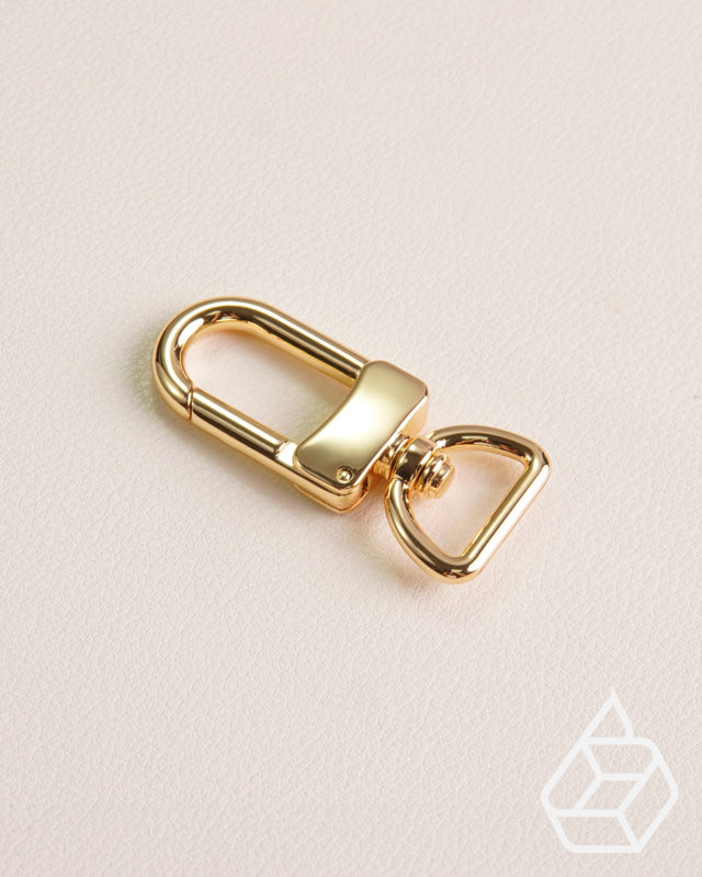 Stainless Steel Swivel Snap Hook | Gold And Silver 3 Inner Sizes / Inner Size 12 Mm Fournituren