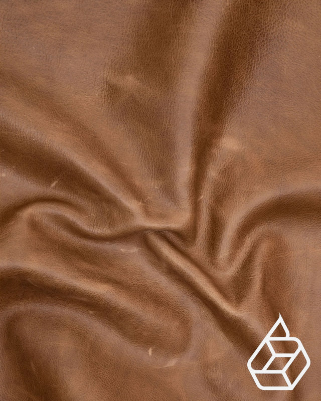 Firm and soft calf leather with a pull-up effect - Brown | Velo Collection