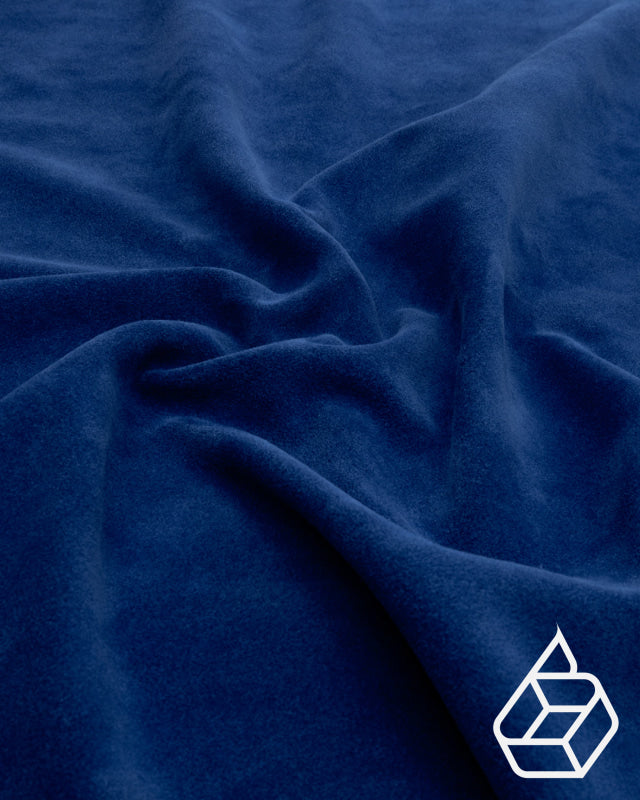 Venice Collection | Calf Suede With Velvety Texture Blue Royal / Panel (30 X 40 Cm) Leer