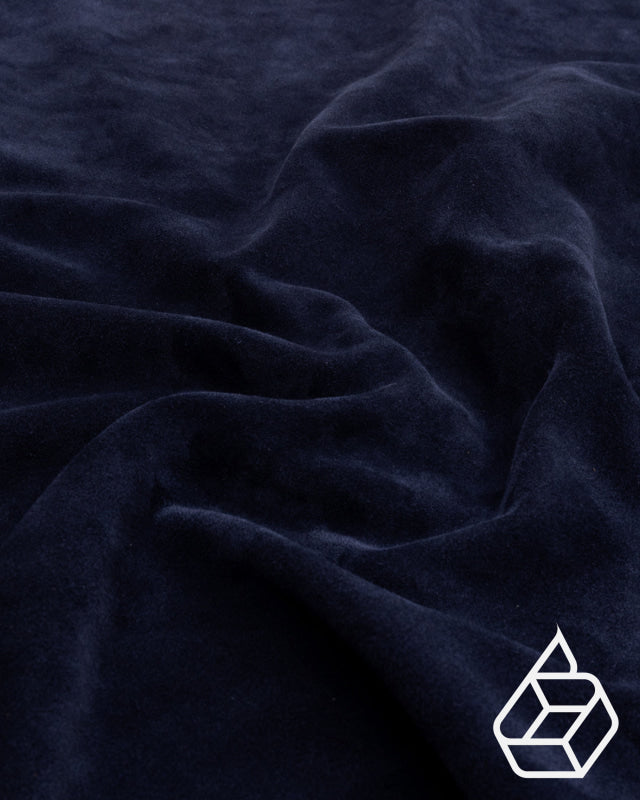 Venice Collection | Calf Suede With Velvety Texture Navy / Panel (30 X 40 Cm) Leer