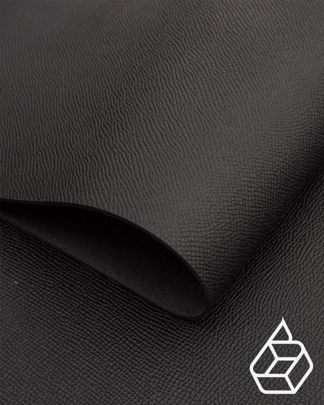 Waprolux Collection | Calfskin leather with Exclusive embossed grain Noir / Panel (40 x 30 cm) Leer