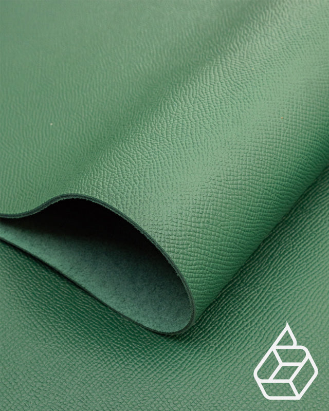 Waprolux Collection | Calfskin leather with Exclusive embossed grain Vert / Panel (40 x 30 cm) Leer