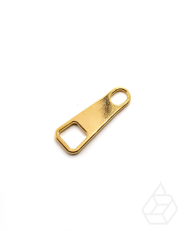 Ykk Classic Puller For Zippers | Elite Finishes Size 5/8 Light Gold Ritsen Onderdelen