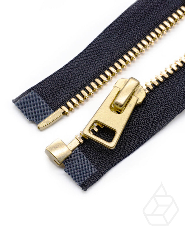 Ykk Excella® | Complete Separating Zipper With Single Slider Gold Size 5 Ritsen