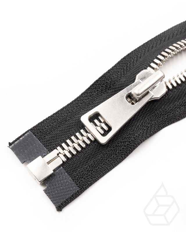 Ykk Excella® | Complete Separating Zipper With Single Slider Silver Size 8 Ritsen