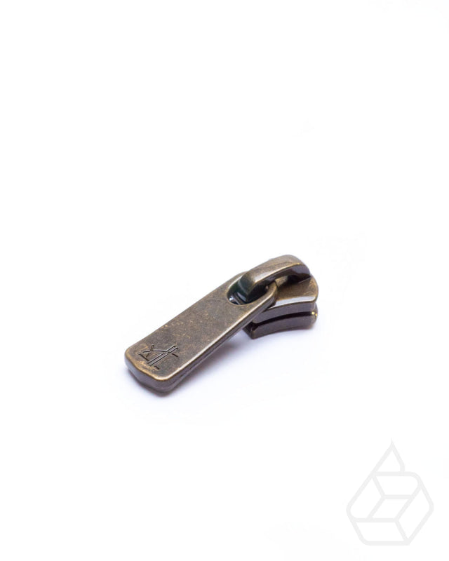 Ykk Excella® Slider With Puller Antique Brass / Size 5 Ritsen Onderdelen