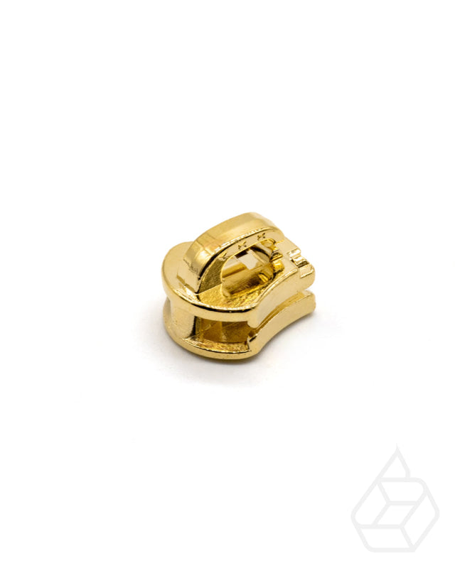 Ykk Exclusive Slider With Click System | Elite Finishes Size 5 Light Gold Ritsen Onderdelen