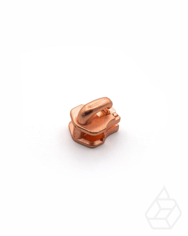 Exclusieve Ritssluiters Met Kliksysteem | (5 Stuks) Maat 5 / Bright Copper Ritsen Onderdelen